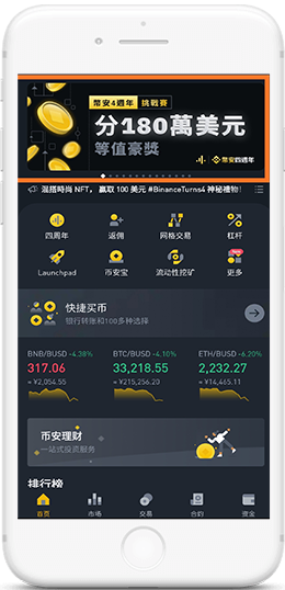 ｂｉｎａｎｃｅ-幣安APP界面